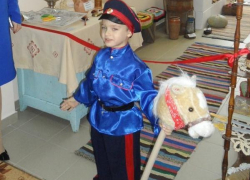 Мини-музей быта донских казаков открылся в детском садике "Казачок"