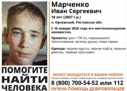 В Орловском районе пропал 18-летний Иван Марченко