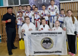 Пьедестал Чемпионата и Первенства Калмыкии покорили юные рукопашники из Зимовников