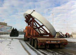 «Атоммаш» отправил огромные «обручальные» кольца для реактора 