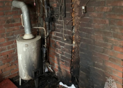 Житель Семикаракорска сжег печь и бойлер одной сигаретой 