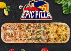 В понедельник в «Epic Pizza» по промокоду ОБЕД на всё меню 20% скидка