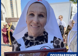 Старшая сестра милосердия Татьяна Мишина отмечает день рождения