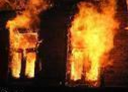 В Дубовском районе сгорел дом