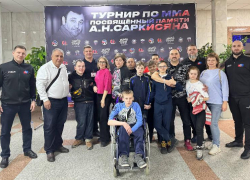 «Спорт без границ»: чемпион Александр Шаблий открыл особенным детям из Волгодонска  мир единоборств