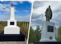 Волонтеры возродили два исторических мемориала в хуторе Иловайском Зимовниковского района 