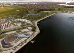 Появилась визуализация проекта строительства роскошной гостиницы на берегу Цимлянского водохранилища в Волгодонске 