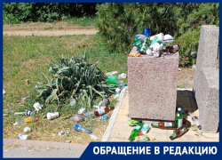 «Так город готовится к Дню Победы»: переполненные урны становятся привычной картиной в Волгодонске