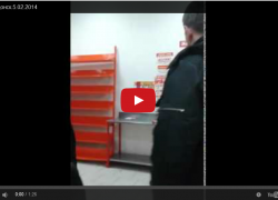 В Волгодонске работники «Магнита» сняли на видео мужчин, пытавшихся обокрасть их магазин