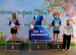 Юные пловцы Варвара Рыковская, Ярослав Лобкарев, Елизавета Пашигорова  и Матвей Никитин одержали победы на «Весенних стартах Дона»