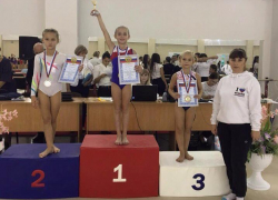 Гимнастка Софья Гузь из Волгодонска победила на Всероссийских соревнованиях