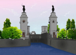 Скульптурная группа «Казаки» украсит транспортную карту Волгодонска