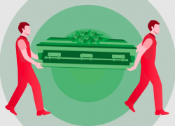 Организация похорон: не спешим сразу выбирать гроб