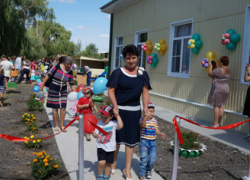 В Романовской открыли новое здание детского садика