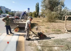 На улице Индустриальной установили новый пандус 
