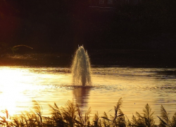 В Волгодонске «заработал» фонтан