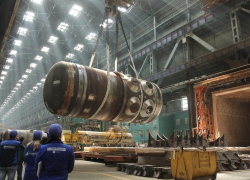 В Волгодонске соединили две половинки атомного реактора