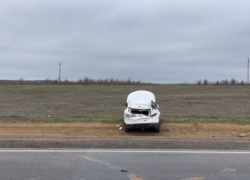 5-летний малыш и 16-летний подросток пострадали при опрокидывании автомобиля на трассе Цимлянск – Морозовск