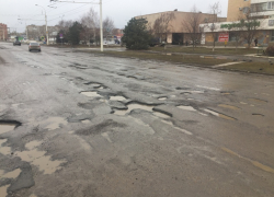 История одной поездки или Как в Волгодонске асфальт растаял вместе со снегом