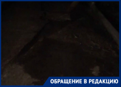 Волгодонцы показали последствия замены труб в подвале на Степной 