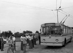 44 года назад в Волгодонске заработал первый троллейбусный маршрут
