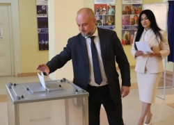 Дмитрий Вельможко призвал волгодонцев пойти на выборы и уже проголосовал сам