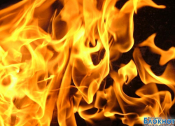 Курение детей  на крыше гаража, возможно, стало причиной пожара