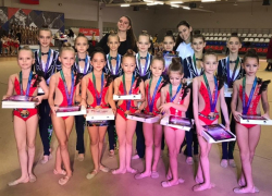 Призовые места на соревнованиях по эстетической гимнастике заняли 15 волгодонских спортсменок