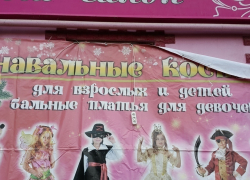 Вандалы в Волгодонске оборвали новогодние украшения на улице Ленина