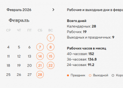 Жителей Волгодонска ждет четырехдневная рабочая неделя в феврале 