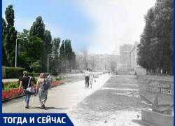 Волгодонск тогда и сейчас: переулок, ставший бульваром