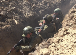 На полигоне ЮВО провели комплекс занятий для контрактников