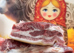Товар дня: сало грудинка всего 380 руб. за 1 кг в магазине «Мясо»