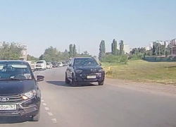«БМВиста», проехавшего на красный по встречке, наказали сотрудники ГАИ 
