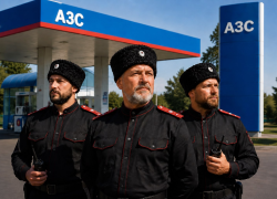 Казачья дружина усилит безопасность на АЗС в Цимлянском районе 