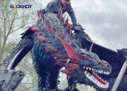 Единственная в России статуя дракона из «Игры Престолов» появилась в Волгодонске