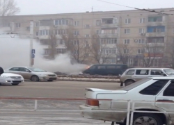 В центре Волгодонска загорелась «Газель»