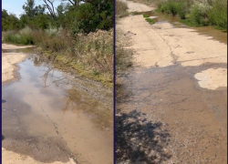 МУП «Водоканал» выявил порыв питьевого водопровода в районе старого пляжа В-9 в Волгодонске