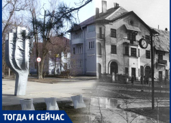 Волгодонск тогда и сейчас: уличные часы на улице Ленина