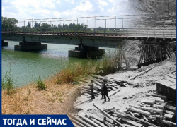 Как выглядел деревянный железнодорожный мост у будущего пляжа в Волгодонске