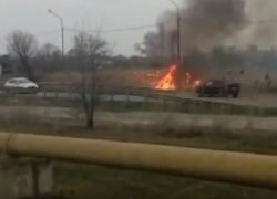 Жуковское шоссе оказалось в огне, - читательница