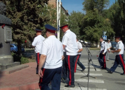 В Волгодонске отметили день рождения атамана Платова