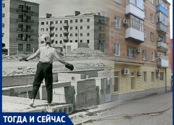 Волгодонск тогда и сейчас: «Забарский» строится на Ленина