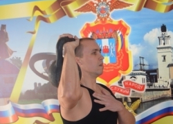 В Волгодонске выявили полицейских, сильнейших в подтягивании, волейболе и подъеме гирь