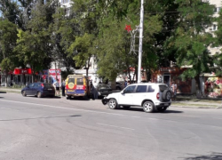 Маршрутка с пассажирами попала в аварию на улице Энтузиастов