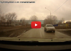 В Волгодонске водители устроили английское движение