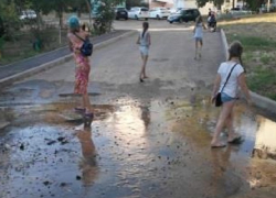 В Волгодонске две недели не устраняли порыв водовода