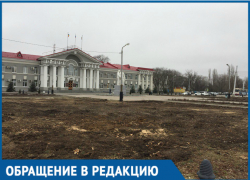 Унылое зрелище открывается перед администрацией, - волгодонец