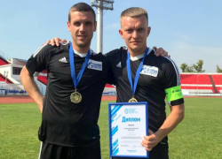 Волгодонец Александр Шкуркин в составе сборной региона стал чемпионом Всероссийской спартакиады по футболу 