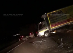 Три машины разворотило после страшной аварии на трассе Ростов-Волгодонск